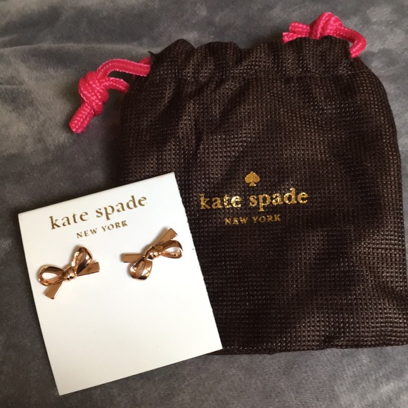 COPY - NWT Kate Spade bow earrings - Picture 4 of 4